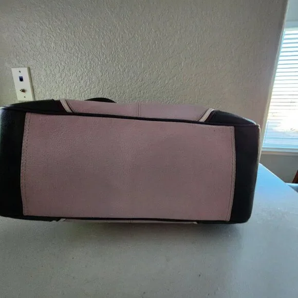 Euc Coach Laura Pink Leather Spector Shoulder Bag Satchel Purse